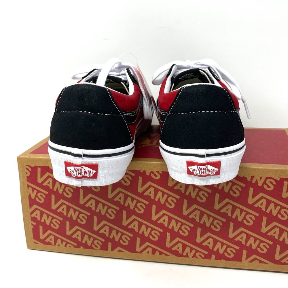 Vans Sk8 Low Leather Black Chili Pepper Sneakers Low Top SB Men's VN0A4UUK2S1 - Picture 5 of 11